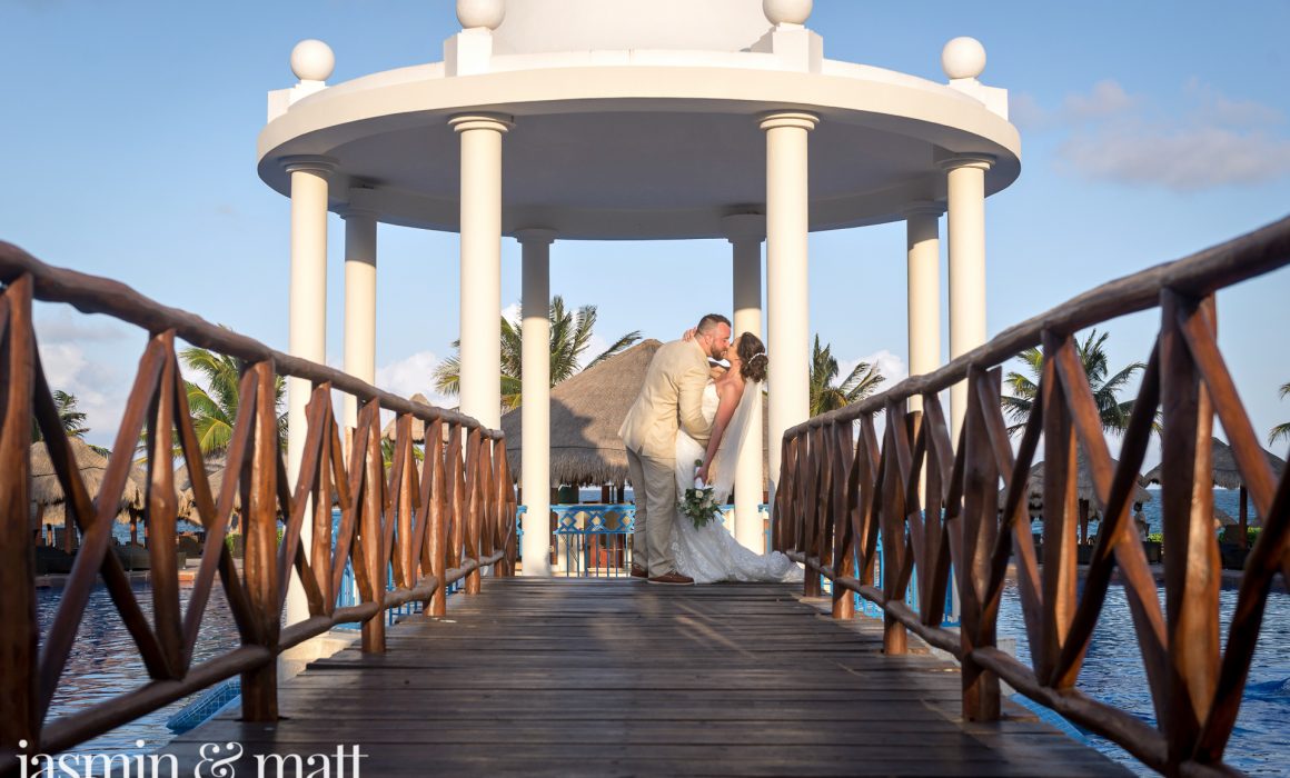 Ashleigh & Brandon's Elegant & Fun, Beach Wedding at Now Sapphire Riviera Cancun - Playa del Carmen & Cancun Wedding Photography