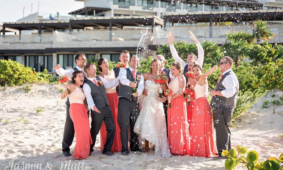 Jenny & Sean's Idealistic, Beach Destination Wedding at Dreams Playa Mujeres - Riviera Maya & Cancun Wedding Photography